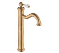Miscelatore per lavabo a bacinella in colore bronzo stile retrò Piralla Como 0TO