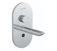 Miscelatore per lavabo elettronico da incasso con bocca di erogazione alimentato a batteria - Idral 700.A9