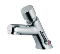 Miscelatore per lavabo temporizzato regolabile con comando a pulsante - Idral Modern 08512