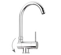 Miscelatore per lavello cucina reclinabile Paffoni Stick SK189CR