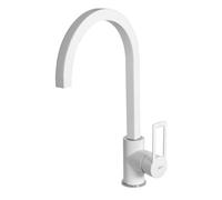 Miscelatore per lavello da cucina Monocomando Lavello Bianco K96 - MKKBRI96