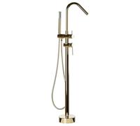 Miscelatore per Vasca da Bagno Freestanding Cromato Oro Design Moderno