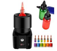 Miscelatore per Vernice, Mini Macchina Agitatore Smalto, con Display Digitale della Batteria, Miscelatore di Inchiostro con Spegnimento Automatico Dopo 1 Minuto, Applicabile a Bottiglie