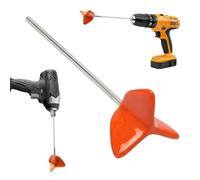 Miscelatore per vernice per trapano - Resistente antiaderente riutilizzabile da 27 cm | Betoniera compatibile con trapano con agitatore Cemento Cemento Resina Progetti di ristrutturazione edilizia fai