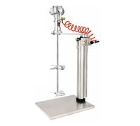 Miscelatore per vernice pneumatica da 50 galloni, agitatore d'aria, macchina per miscelazione della vernice con supporto, sollevamento automatico, regolazione continua della velocità, for inchiostro
