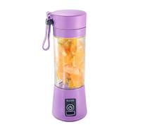 Miscelatore personale, per succhi di frutta ricaricabile tramite USB, 8,5 x 8,5 x 23 cm, mini frullatore senza fili, per appartamento, dormitorio universitario, casa, cucina, ristorante, ufficio
