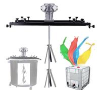 Miscelatore pneumatico a secchio, miscelatore a tamburo, supporto per miscelatore, agitatore d'aria, strumento di miscelazione dei colori, mescolatore di colori, miscelatore di colori (S300)