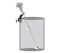Miscelatore pneumatico a staffa, agitatore for vernice con clip for barile da 55 galloni, agitatore pneumatico, agitatore ad aria for staffa for macchina for agitazione della vernice