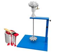 Miscelatore pneumatico con sollevamento manuale, agitatore ad alta velocità per miscelare efficacemente liquidi e rivestimenti