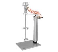 Miscelatore pneumatico di sollevamento da 50 galloni, miscelatore automatico di vernice ad aria pneumatica da 1/2 HP, gamma di regolazione della velocità 50-2800 giri/min, per miscelatore di