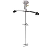 Miscelatore pneumatico for vernici da 55 galloni, miscelatore d'aria for serbatoio da 3/4 CV, supporto for agitatore for vernici, agitatore ad aria, strumento for miscelazione vernici