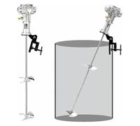 Miscelatore pneumatico for vernici, miscelatore elettrico for serbatoi, agitatore ad aria, macchina for la miscelazione di vernici for inchiostro e colorante