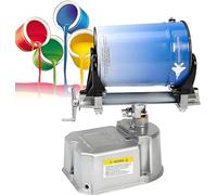 Miscelatore pneumatico per vernice, 1-5L, pressione dell'aria 0,2-0,6 Mpa, morsetto regolabile, 15 min/secchio, 0-500 giri/min, oscillazione 30° per miscelazione di vernici e acquerelli