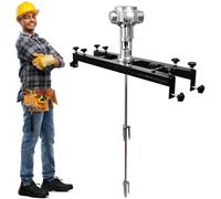 Miscelatore pneumatico per vernice, ad alta velocità, 0-2500 giri/min, adatto per liquidi viscosi e rivestimenti di vernice, capacità 1000 l