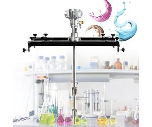 Miscelatore pneumatico per vernice, agitatore d'aria da 275 galloni, 1/2HP con gancio di supporto e elica pieghevole per resina, adesivo, rivestimento, colla