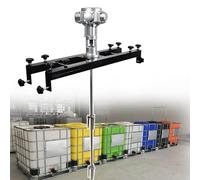Miscelatore pneumatico per vernici 1/2HP per liquidi viscosi, agitatrice con gancio di supporto e elica pieghevole per dissoluzione di vernice e inchiostro
