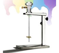 Miscelatore Pneumatico Per Vernici Da 1 Gallone, Agitatore Ad Aria Da 1/16 Hp Con Supporto Regolabile, Strumento Di Miscelazione Per Resine, Liquidi Viscosi E Coloranti Per Inchiostri