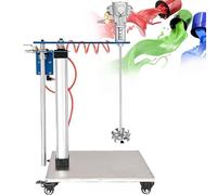 Miscelatore Pneumatico per Vernici e Fango con Sollevamento Automatico da 30 galloni Miscelatore di Vernice Miscelatore ad Aria 1/4HP,B