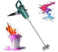 Miscelatore pneumatico tenuto in mano della pittura con regolazione continua della velocità per miscelazione efficiente a basso rumore