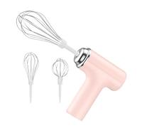 Miscelatore Portatile Frullino For Le Uova Elettrico Portatile 1 Pezzo Miscelatore Elettrico Senza Fili Utensili Da Cucina A Tre Impostazioni Di Velocità(Pink)