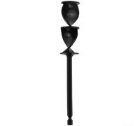 Miscelatore Resina Epossidica per Trapano 165mm Doppia Miscelatore(Black) | Doppia efficiente, per elimina bolle d'aria, miscela uniforme, per resina e vernici, uso con trapano