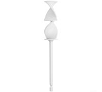 Miscelatore Resina Epossidica per Trapano 165mm Doppia Miscelatore(White) | Doppia efficiente, per elimina bolle d'aria, miscela uniforme, per resina e vernici, uso con trapano