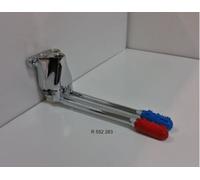 Miscelatore RIVER - due pedali C/F a parete