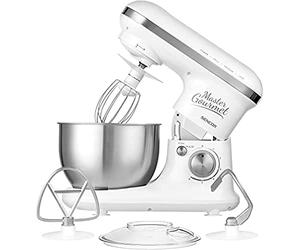 Miscelatore Robusto Completamente in Metallo, 600 W, Bianco