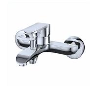 Miscelatore Rubinetto America Esterno Vasca in Ottone Cromato con Set Doccia - : , CONFEZIONE: 2 pz.