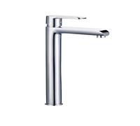Miscelatore Rubinetto America per Lavabo con Bocca Alta in Ottone Cromato Bagno - : , CONFEZIONE: 2 pz.