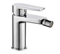 Miscelatore Rubinetto Asia per Bidet in Ottone Colore Cromato con Piletta - CONFEZIONE: 2 pz.