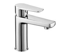 Miscelatore Rubinetto Asia per Lavabo in Ottone Colore Cromato con Piletta - CONFEZIONE: 2 pz.