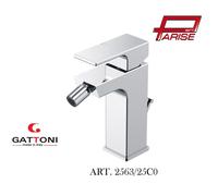 MISCELATORE RUBINETTO BAGNO BIDET SCARICO AUTOMATICO GATTONI KUBIK SMALL CROMO