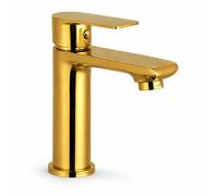 Miscelatore Rubinetto Colore Oro Casa Bagno Lavabo Monocomando Moderno 94012