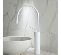 Miscelatore Rubinetto da cucina moderno a 4 colori, rubinetto for lavabo a maniglia singola, rubinetto ad arco alto in ottone a singolo strato può essere rotazione di 360 gradi, rubinetti stile minima