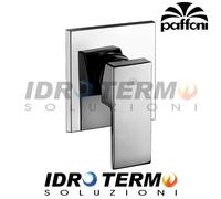 MISCELATORE RUBINETTO DOCCIA INCASSO PAFFONI LEVEL LES010CR CORPO INCASSO CROMO