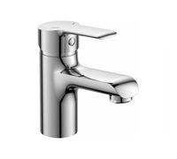 Miscelatore rubinetto lavabo lavello bagno ottone cromato + piletta ROLL 87105