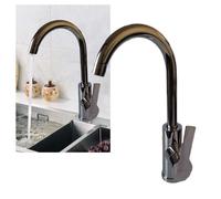 MISCELATORE RUBINETTO LAVABO LAVELLO CUCINA ACCIAIO CROMATO MONOCOMANDO