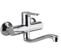 Miscelatore per Lavello a muro Paffoni Blu con canna girevole BLU161CR