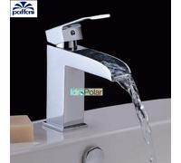 Miscelatore per lavabo a cascata senza scarico Paffoni Level cromato LES061CR