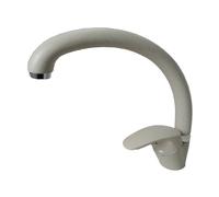 MISCELATORE RUBINETTO MONOCOMANDO PER LAVELLO CUCINA CANNA CURVA AVENA 63001
