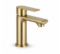 Miscelatore Rubinetto Oro Opaco Casa Bagno Lavabo Monocomando Moderno 94017