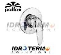 MISCELATORE RUBINETTO PAFFONI NETTUNO DUE INCASSO DOCCIA 1 VIA CROMO OTTONE