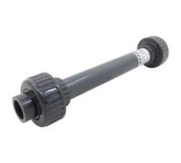 Miscelatore statico in linea incollaggio pvc miscelatori statici in plastica per liquidi per trattamento acqua con ozono