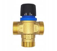 Miscelatore termostatico 3/4″ DN20 - Intervallo di temperatura 20-43°C, ottone, filettatura esterna, per circuiti sanitari e riscaldamento