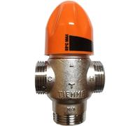 MISCELATORE TERMOSTATICO 30° - 55° SOLARE TIEMME 1" 4700188 4738SUN