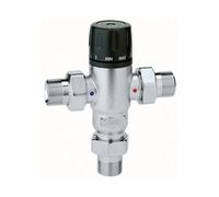 MISCELATORE TERMOSTATICO ANTICALCARE REGOLABILE 3/4"