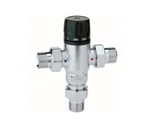 MISCELATORE TERMOSTATICO ANTICALCARE REGOLABILE CALEFFI 521500 (163101CA)