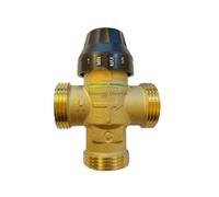 Miscelatore termostatico antiscot. piccole utenze 1" M a tenuta piana 30-65°C