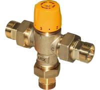 Miscelatore termostatico antiscottatura 3/4" M per impianti solari BRV 03779